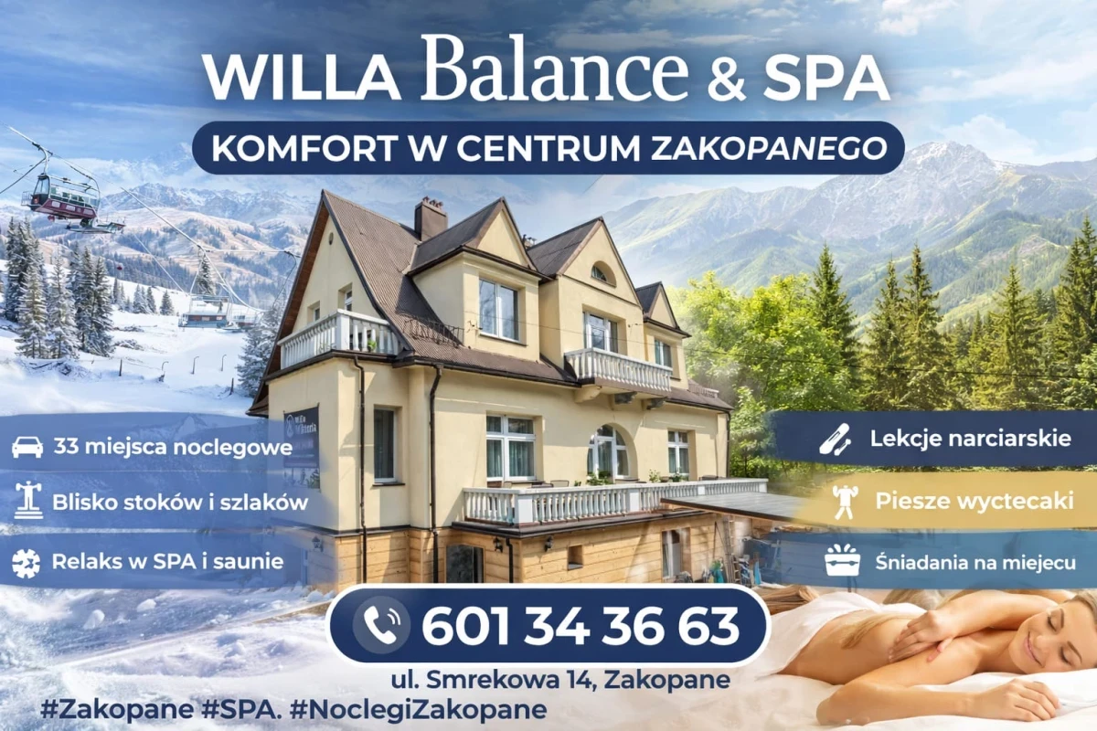 Willa Balance & SPA Danuta Syncerek