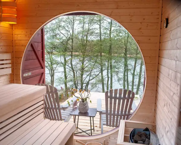 Blue Lakehouse Domki z saunami 50 m od jeziora