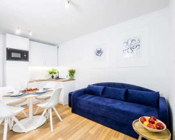Niebieskie Apartamenty Poddąbie 350 m do plaży 