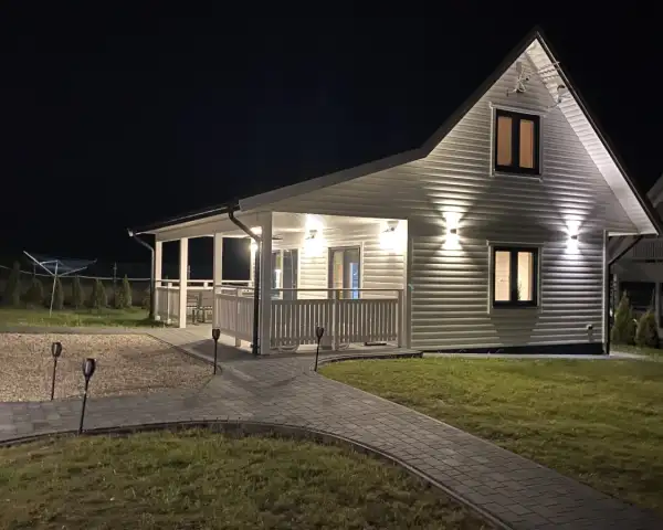 Domek Fuleda Mazury Sauna Jacuzzi Kominek 