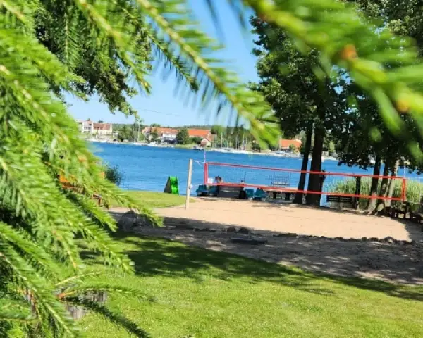 Letni domek Bogaczewo z linią brzegową
