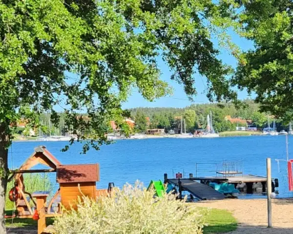 Letni domek Bogaczewo z linią brzegową