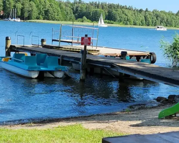 Letni domek Bogaczewo z linią brzegową