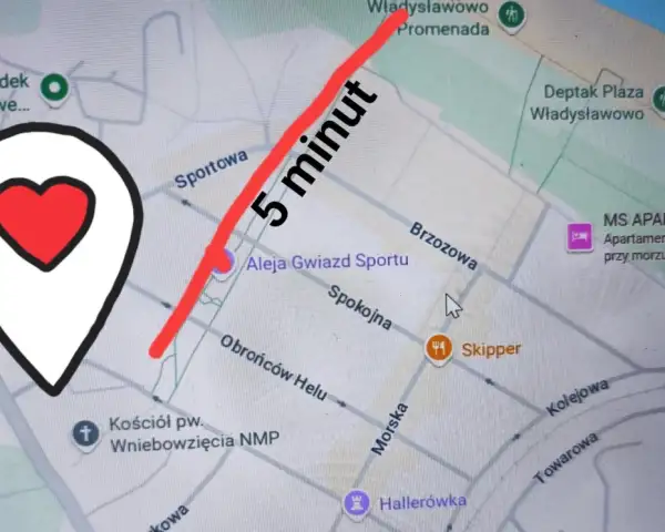 Pokoje we Władysławowie 