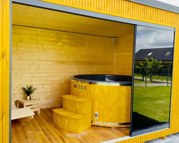 Sauna Jacuzzi jezioro,rzeka Brda,Las, Kaszuby