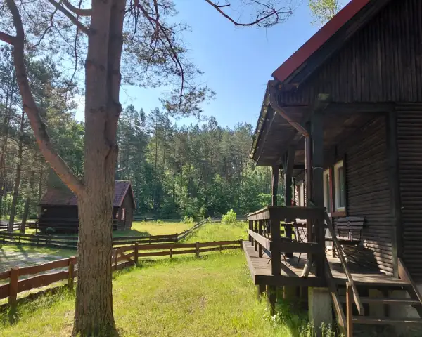 Domek u Bartnika dla 6-7 osób | Mazury | Basen, sauna i jacuzzi |
