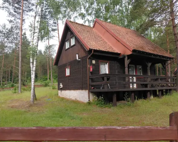 Domek u Bartnika dla 6-7 osób | Mazury | Basen, sauna i jacuzzi |