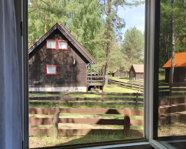 Domek u Bartnika dla 6-7 osób | Mazury | Basen, sauna i jacuzzi |