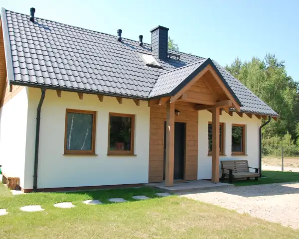 Forest House Sasino . Wynajem domu z sauna i balią na wyłączność.